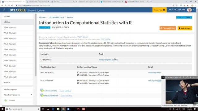 1 7 2019 Stats 102A Lec 2 смотреть онлайн