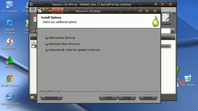 Tutorial Instaling Recuva on Windows xp смотреть онлайн