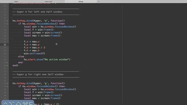 hammerspoon -- OS Xwindow management смотреть онлайн