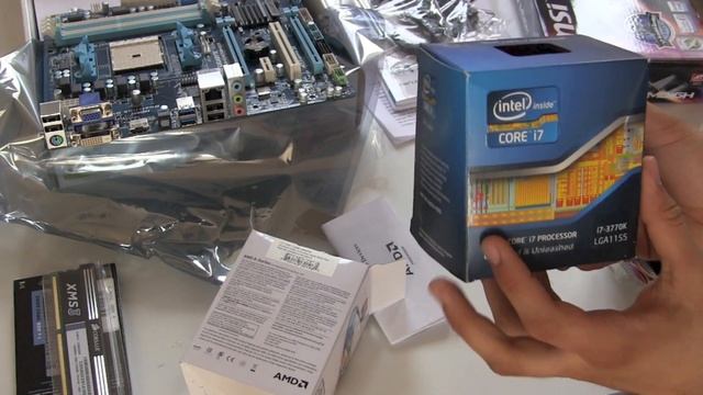 Computer byggeri I Unboxing - delene til fars computer смотреть онлайн