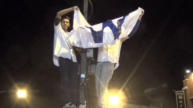 Cubs win NLCS fans climb CPD Camera Clark Street Wrigleyville смотреть онлайн