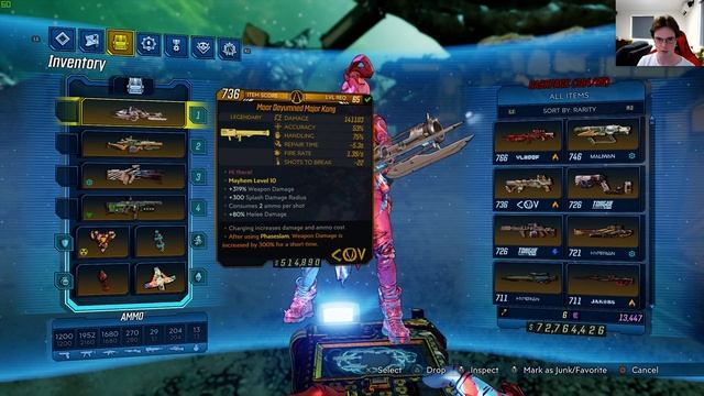 Borderlands 3 - Level 65 Legendary Muse Class Mod In Action + First Impressions смотреть онлайн