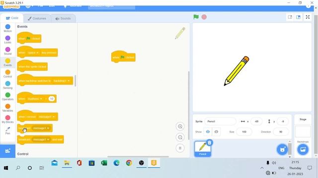 Scratch program 1 - Square смотреть онлайн