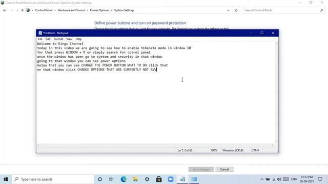 How to Enable OR Disable Hibernation Mode смотреть онлайн