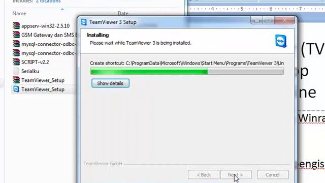 Install_Part1_TeamViewer_Tutorial Install SMS Gateway via Remote Desktop смотреть онлайн
