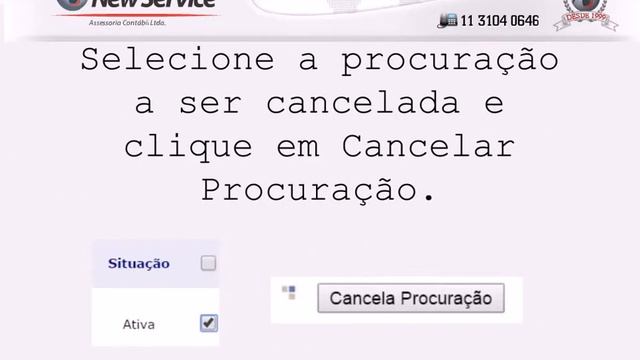 New Service Assessoria Contábil | Cadastro de Procuração смотреть онлайн
