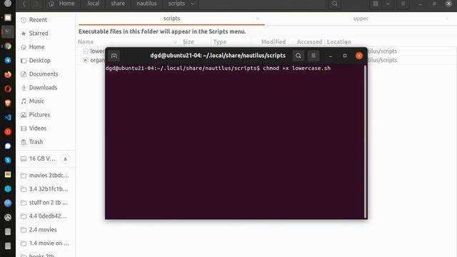 creating right click options for Ubuntu 21 nautilus scripts смотреть онлайн