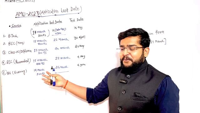 "AMU Admission: Don't Miss Deadlines, Use Correction Window and Avoid These Mistakes" | Last Date смотреть онлайн