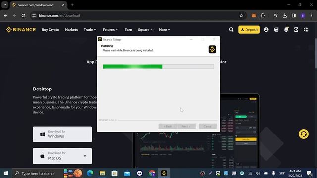 How to Download & Install Binance App on PC | Binance Desktop Tutorial смотреть онлайн