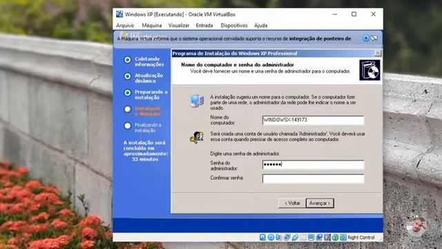 Virtual Box Windows XP Instalação смотреть онлайн