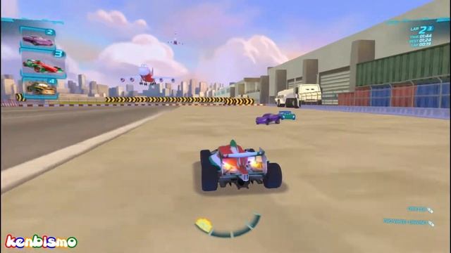 Francesco Bernoulli race at Runway Tour, Cars 2 The Video Game PC Gameplay 1080p HD смотреть онлайн