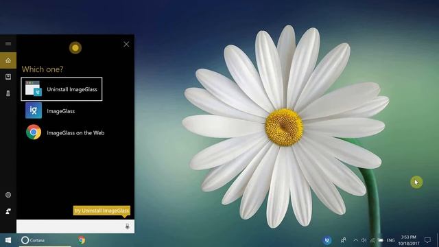 Open ImageGlass app using Cortana in Windows 10 Fall Creators Update смотреть онлайн