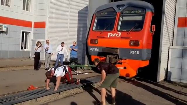 Жилет для отягощений "Бурлак" Мировой рекорд
