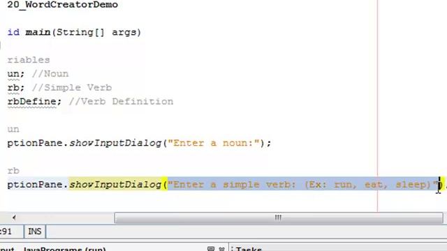 020 - JOptionPane and Dialog Boxes смотреть онлайн