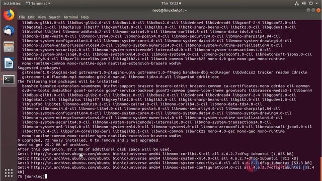 How to install Banshee 2.6.2 on Ubuntu 18.04 смотреть онлайн