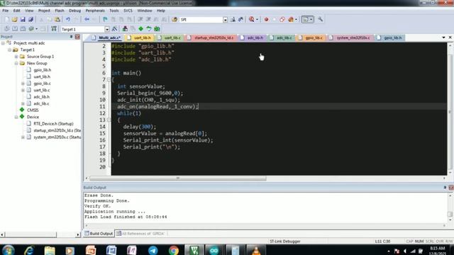 4. STM32 | ADC Program in STM32F1 using keil u vision 5. ADC features Explained and LIVE Demo смотреть онлайн