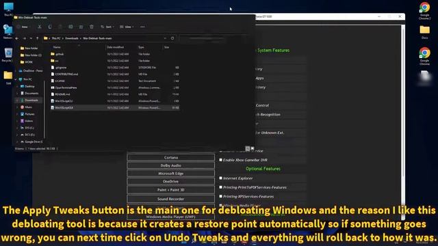 Debloating my Windows 11 PC Easy Guide 2022 смотреть онлайн