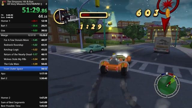 The Simpsons Hit And Run Randomizer All Story Missions In 1:42:20 смотреть онлайн