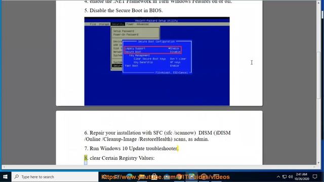 Fix error 0x800F0922 when upgrading to Windows 10 20H2 (2020 Tips) смотреть онлайн