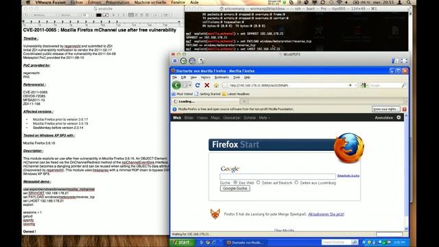 CVE-2011-0065 : Mozilla Firefox mChannel use after free vulnerability смотреть онлайн