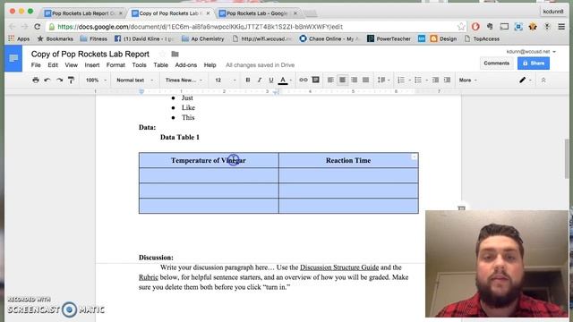 Lab Report Outline How to Make Tables смотреть онлайн
