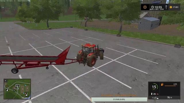 ►FS 17 ►Карта Сосновка Голд v 1.1 Часть-2. смотреть онлайн