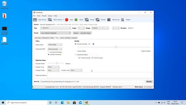 Video Boyutunu Kaliteyi Düşürmeden Nasıl Küçültebiliriz? | H264/H265 Sıkıştırma Yöntemi смотреть онлайн