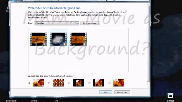 How to use Windows DreamScene. смотреть онлайн