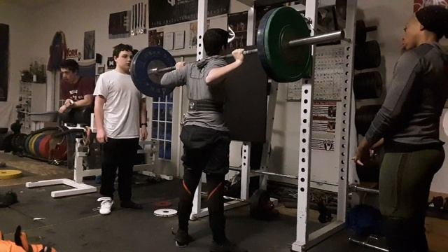 Greyson Perman 80kg BSq x10 @MTHall 2-12-19 смотреть онлайн