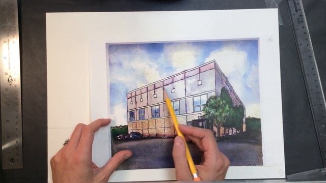 Drawing the Dunder Mifflin Paper Co. office building (video #2) windows and door смотреть онлайн