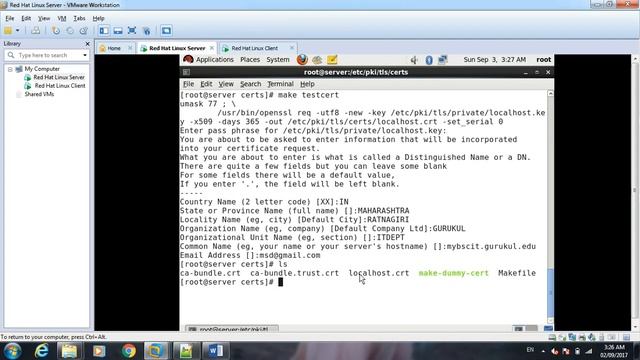 Pract 9 :Configure Apache Web Server with SSL certificate смотреть онлайн