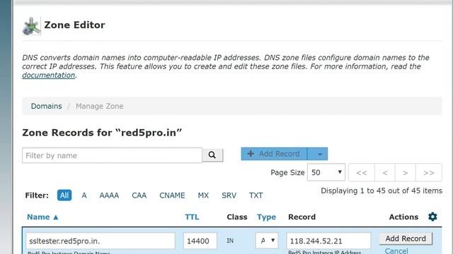 Red5 Pro Windows Installation - SSL - Preparing DNS Record смотреть онлайн