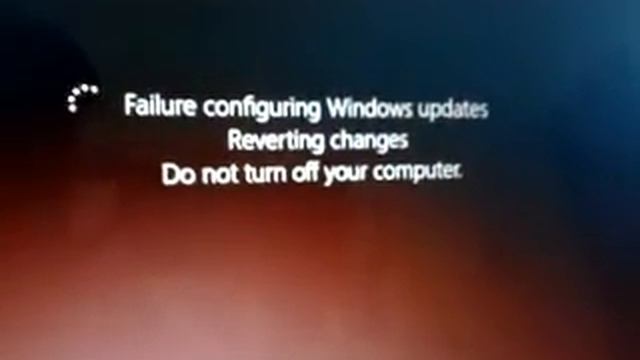 Failure configuring windows 8 problem solved смотреть онлайн