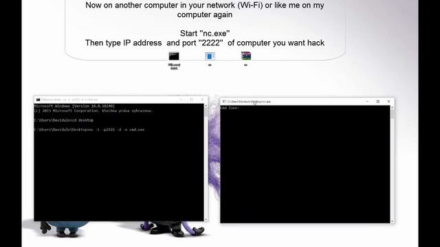 How to Hack computer using NetCat смотреть онлайн