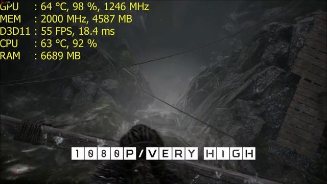 RX 470 | Hellblade: Senua's Sacrifice | 1080p | Very High смотреть онлайн