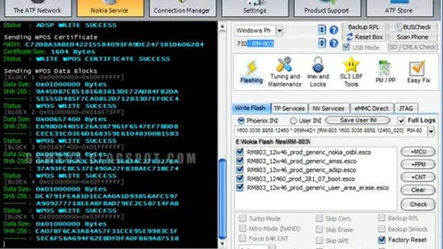 Nokia Lumia 710 RM803 Flash done wih ATF by GsmHelpFul смотреть онлайн