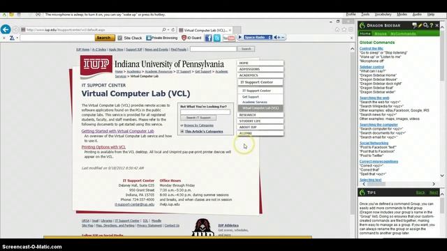 IUP Virtual Computer Lab Tutorial смотреть онлайн