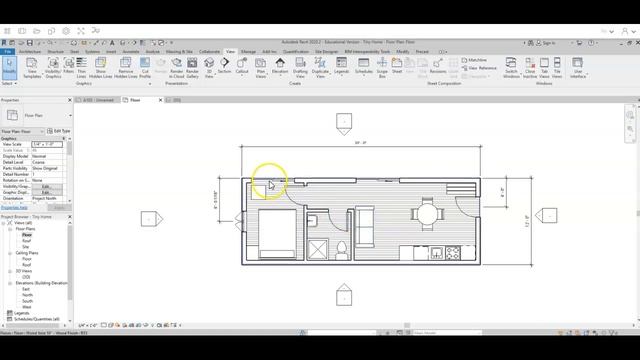 Tiny Home in Revit - Exterior Doors & Windows смотреть онлайн