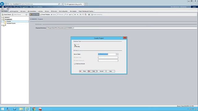 HP ALM/QC - Admin Module,Domains and Projects смотреть онлайн