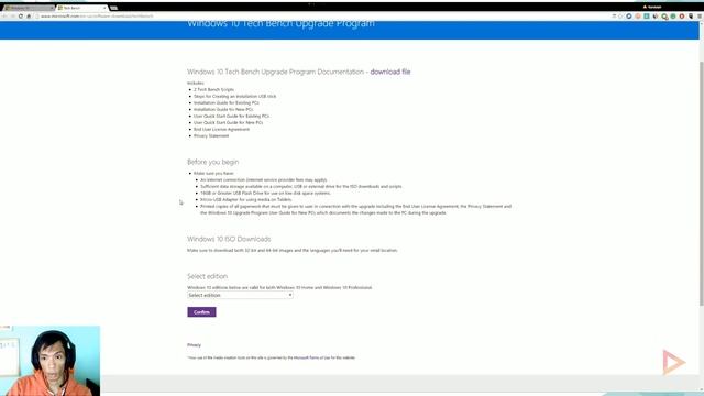 How to Download Windows 10 using Direct Link [TechBench] Method 3 смотреть онлайн