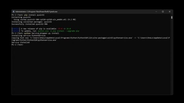 How To: Run Python Script as Windows Service