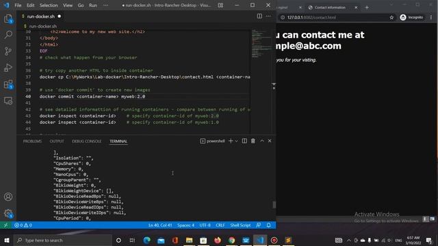 ใช้ Docker บน Windows ด้วย Rancher Desktop - Ep 3 смотреть онлайн