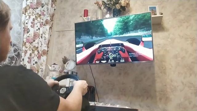 Игровой руль Logitech formula vibration feedback wheel смотреть онлайн