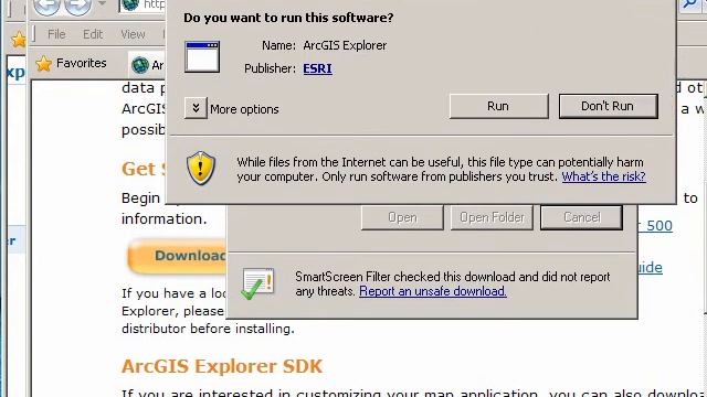 Installing ArcGIS Explorer смотреть онлайн