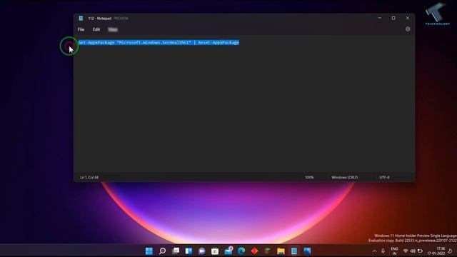 Fix Windows Security Missing(Not Showing) Under Privacy & Security Windows 11 смотреть онлайн