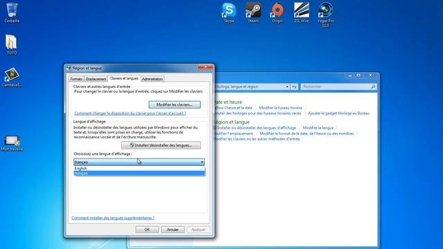 TUTO| Changer La Langue Windows 7