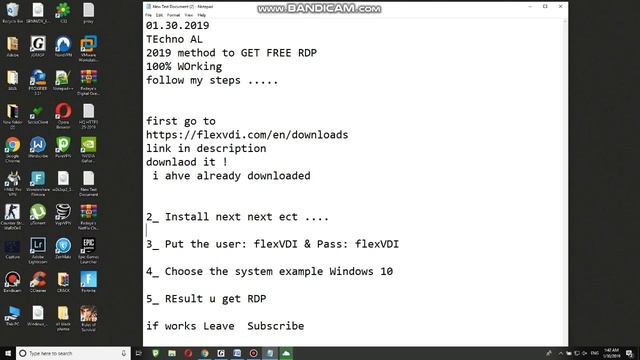 FREE RDP 2019 100% Working no CreditCard Nedded смотреть онлайн