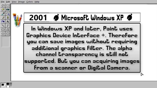 HISTORY OF MICROSOFT PAINT (1985-2019) смотреть онлайн