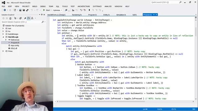 OmniBlade Vlog #9 - When Worlds Collide - Purely Functional Code vs. Data Binding in .NET смотреть онлайн
