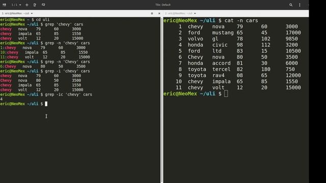 ULI101 Lecture 9 -- grep смотреть онлайн